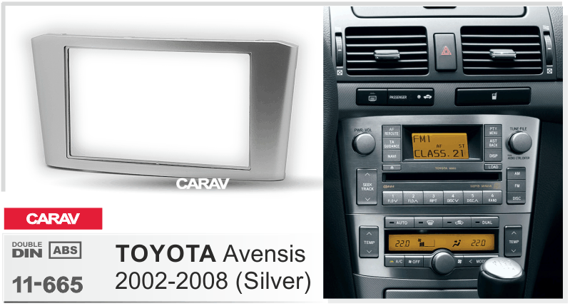 Consola CARAV - TOYOTA AVENSIS