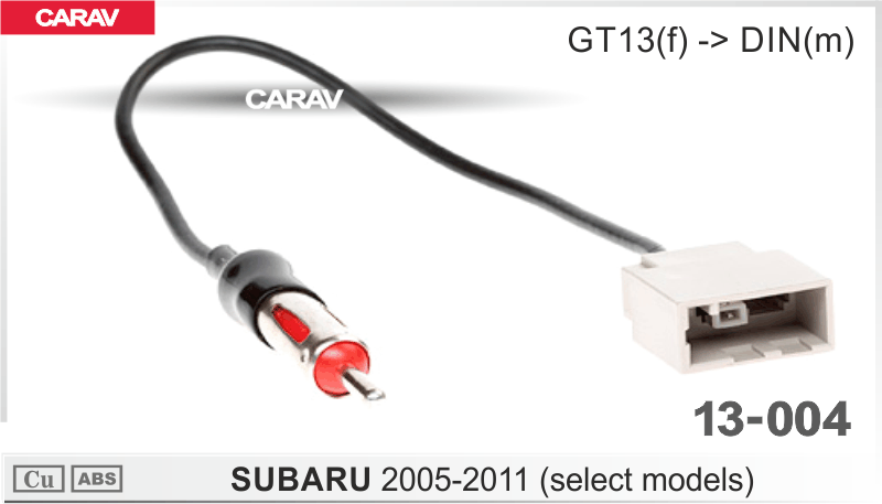 Adaptador de Antena Carav para Subaru 2005+