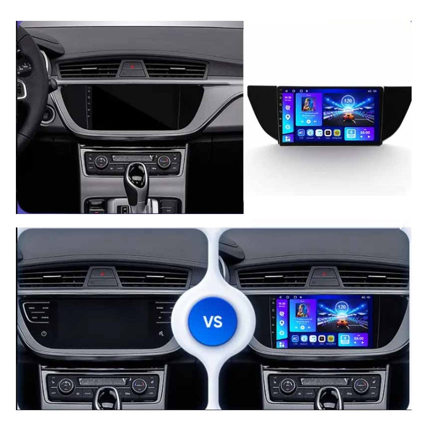 Consola para Geely Emgrand GS/ GL 2016-2018 (9 Pulgadas, Negro UV)