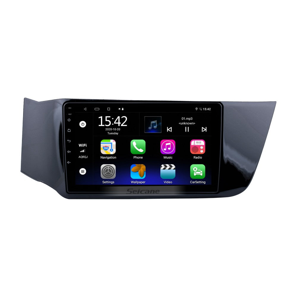 Autoradio + Consola para CHANGAN CS15 2019 (9 Pulgadas, LHD, Negro UV)