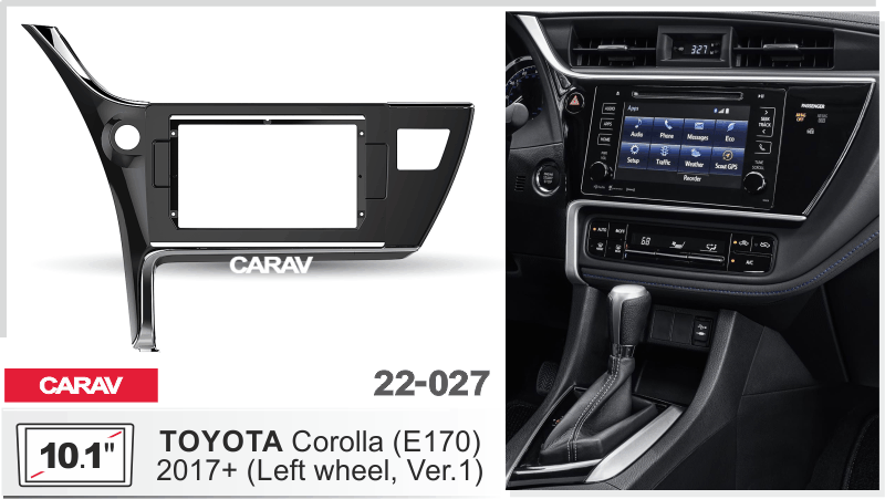 Consola CARAV - TOYOTA COROLLA (E170)