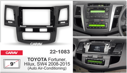 Consola CARAV - TOYOTA FORTUNER, HILUX, SW4