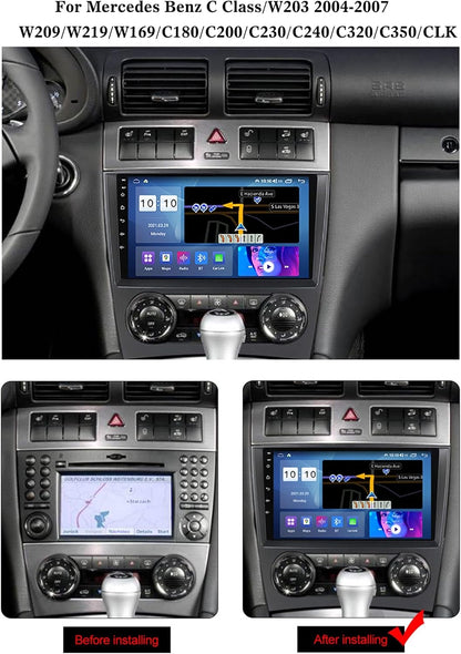 Consola CARAV -MERCEDES BENZ C-KLASSE (W203)