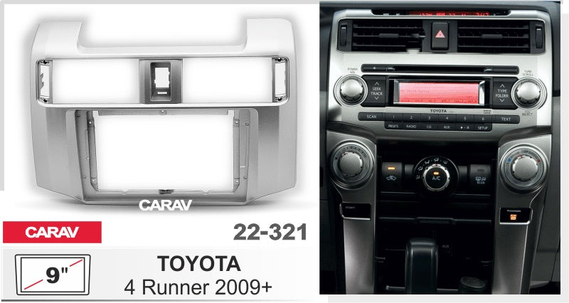 Consola CARAV - TOYOTA 4 RUNNER