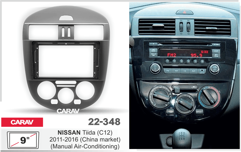 Consola CARAV - NISSAN TILDA (C12)