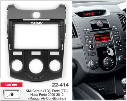 Consola CARAV - KIA CERATO (TD), FORTE (TD), NAZA FORTE