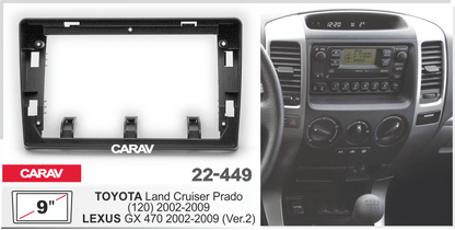 Consola CARAV - TOYOTA LAND CRUISER PRADO (120)