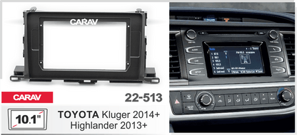 Consola CARAV - TOYOTA KLUGER 2014 - HIGHLANDER 2013