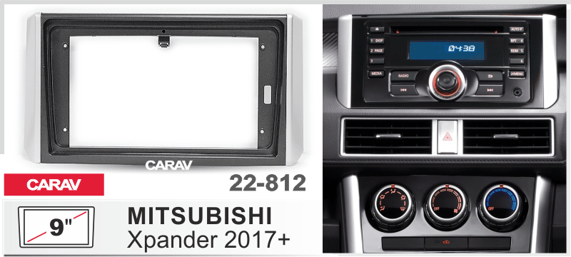 Consola CARAV - MITSUBISHI XPANDER
