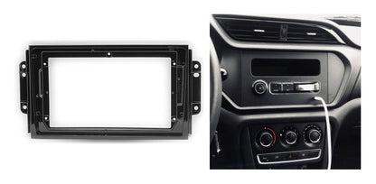 Consola para CHERY TIGGO 3X 2016 (9 Pulgadas, Negro UV)
