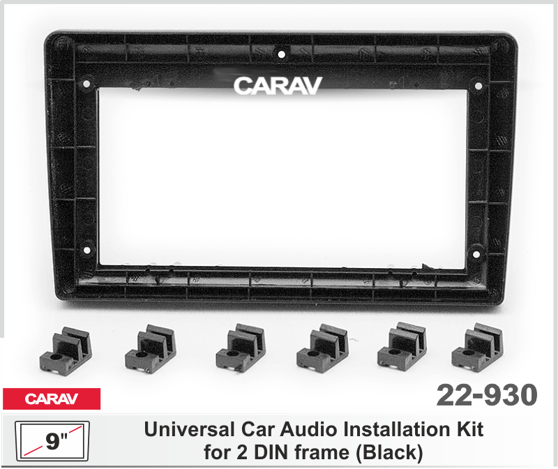 Consola CARAV - UNIVERSAL CAR AUDIO INSTALLATION KIT