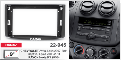 Consola CARAV - CHEVROLET AVEO, LOVA