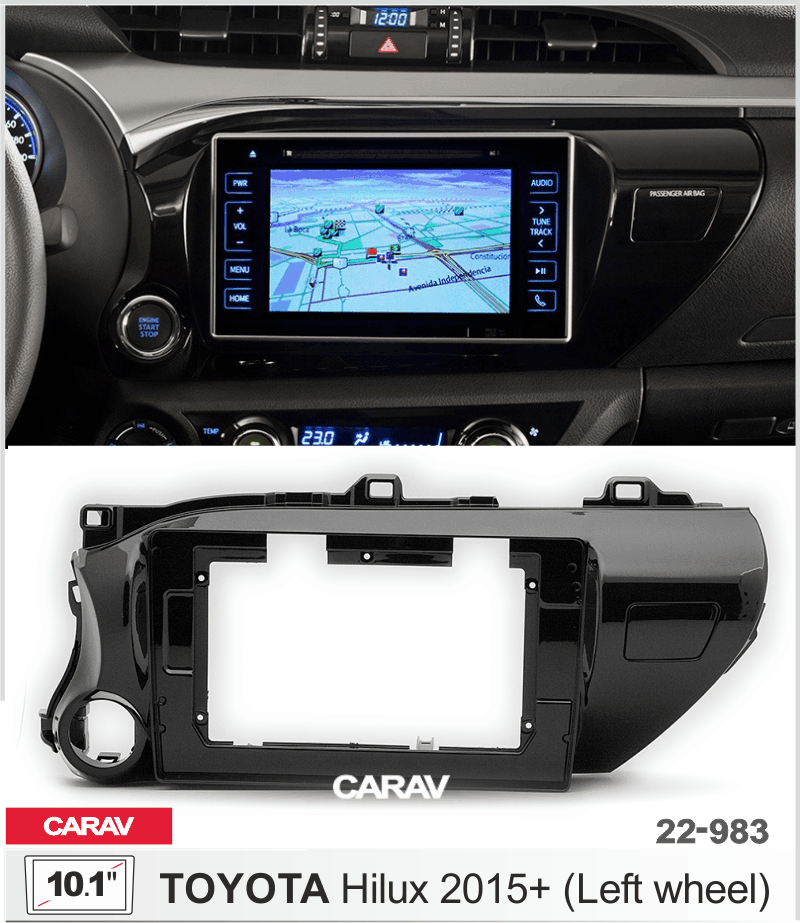 Consola CARAV - TOYOTA HILUX