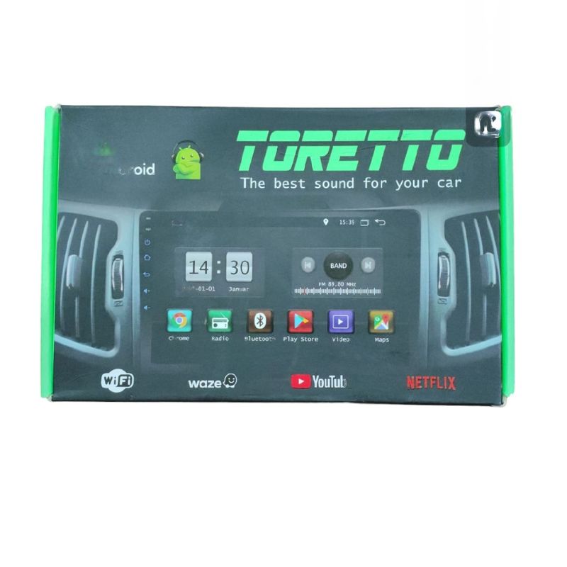 Autoradio Android  7" 1 DIN Toretto (2+32GB)