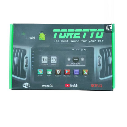 Autoradio Android 9" Toretto (4+64GB) CARPLAY RESOLUCION 2K