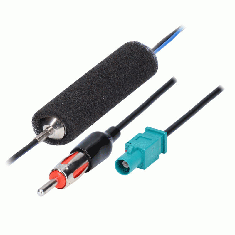 Adaptador de Antena con BoosterMetra para VW 2002+CRYSLER+GM