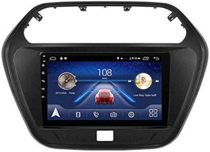 Autoradio + Consola para Mahindra TUV-300 2016 (9 pulgadas)