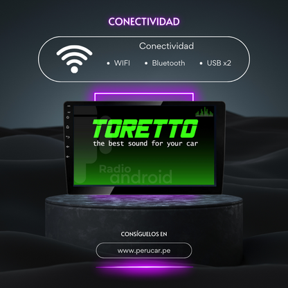 Autoradio Android  10" Toretto (2+32GB)