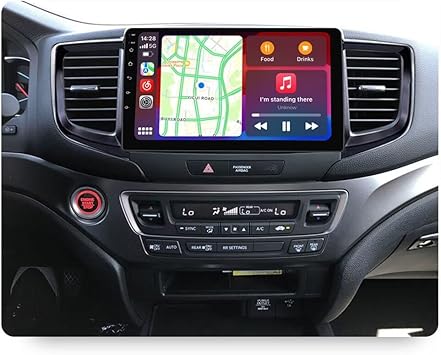 Consola para HONDA PILOT 2016+ (10.1 Pulgadas, Negro UV)