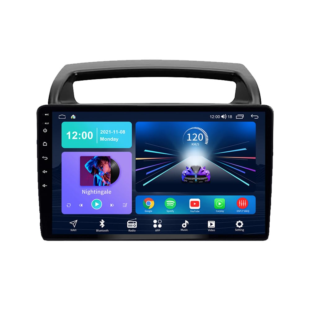 Autoradio + Consola para KIA VQ 2011 (9 Pulgadas)