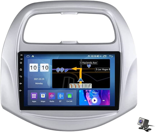 Autoradio + Consola para Daewoo Matiz / Chevrolet Spark / Baic / Beat 2018+ (9 Pulgadas)