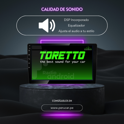 Autoradio Android  10" Toretto (2+32GB)