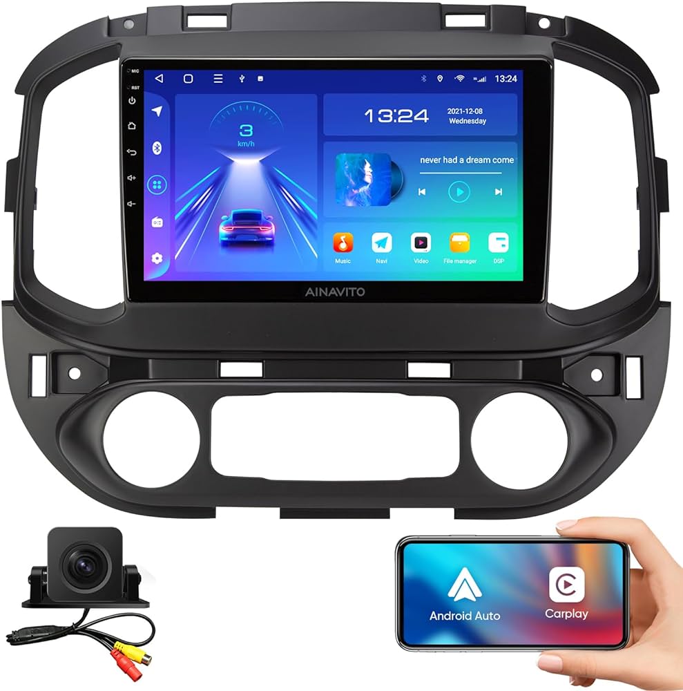 Autoradio + Consola para CHEVROLET COLORADO 2015 (9 Pulgadas)