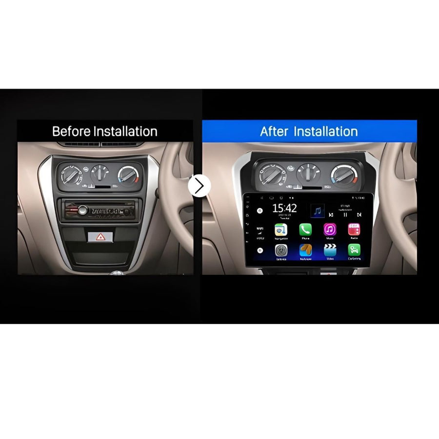 Autoradio + Consola para Suzuki Alto 800 2014 (9 Pulgadas)