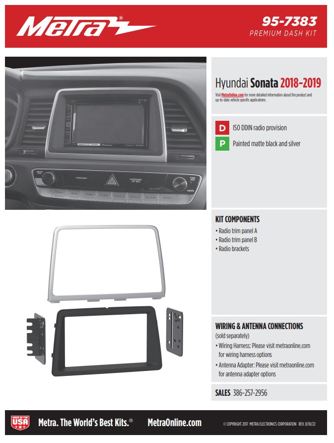 Consola METRA - HYUNDAI SONATA