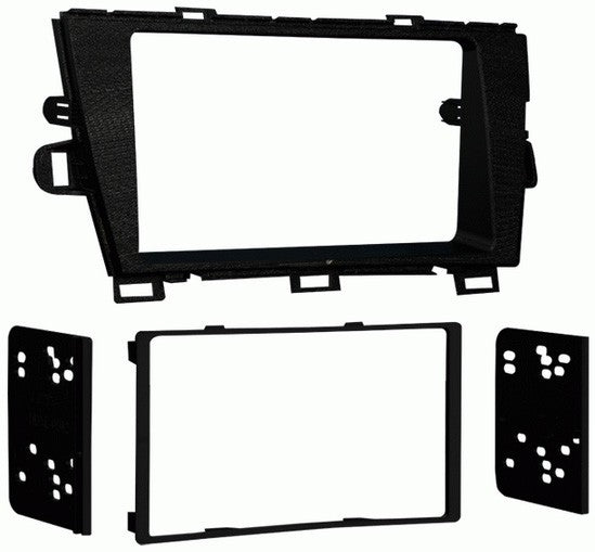 Autoradio + Consola para Toyota Prius 2010 (9 Pulgadas, Izquierda, Plateado)