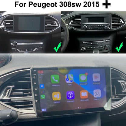 Autoradio + Consola para Peugeot 308S 2015 (9 Pulgadas)