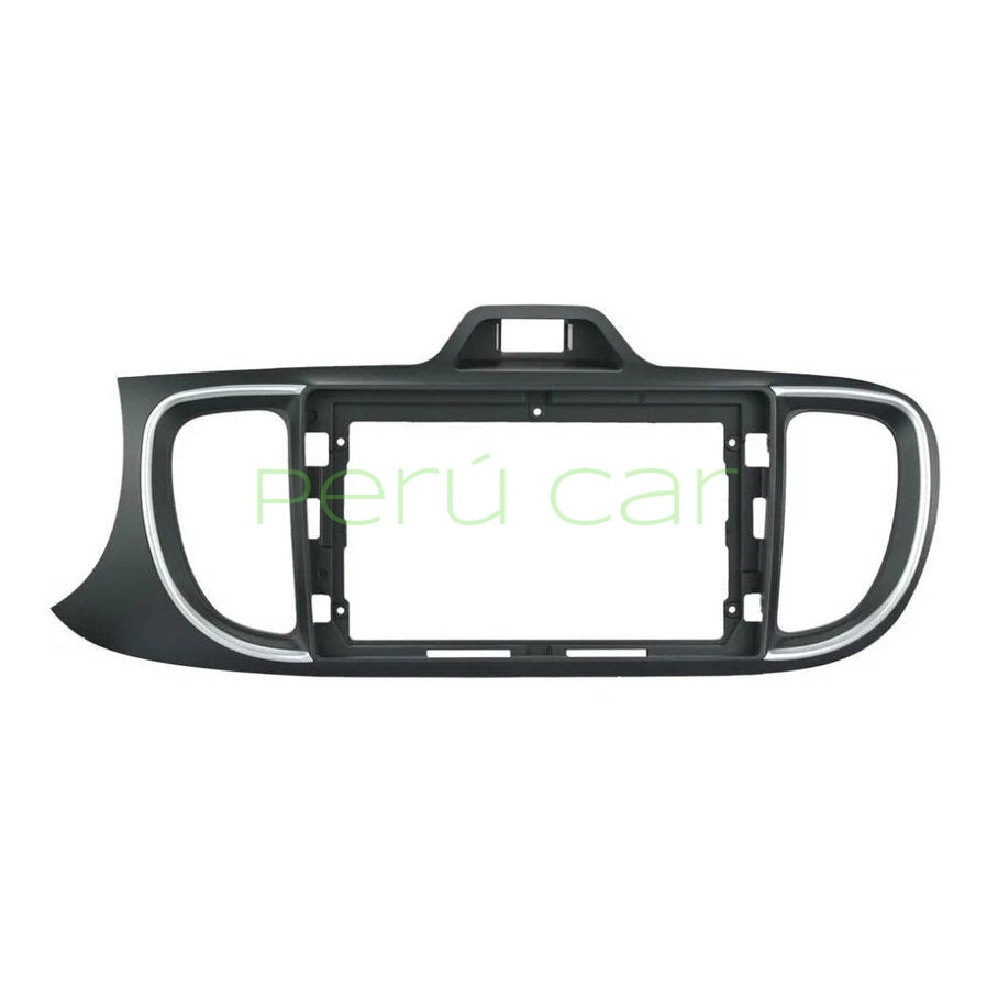 Autoradio + Consola para KIA Pegas 2017+ (LHD, 9 Pulgadas, Color Negro)