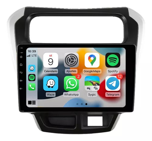 Autoradio + Consola para Suzuki Alto 800 2014 (9 Pulgadas)