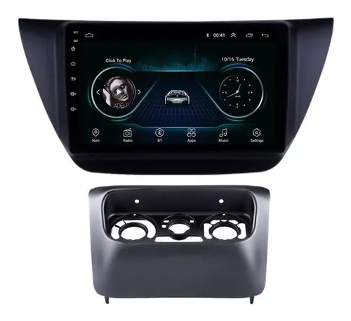 Autoradio + Consola para Geely Emgrand GS/ GL 2016-2018 (9 Pulgadas, Negro UV)