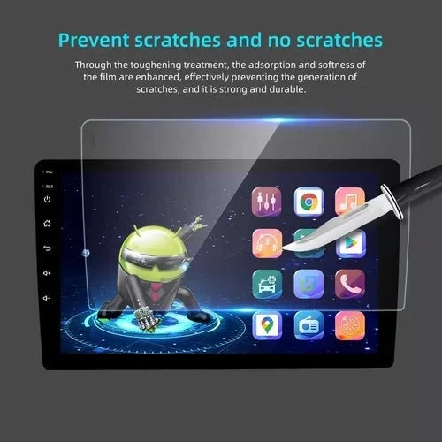Mica de Vidrio para Autorradio Android 9"