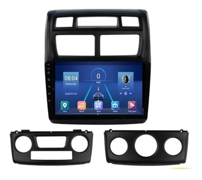 Autoradio + Consola para KIA Sportage 2005-2009 (9 Pulgadas)