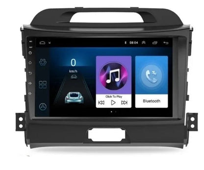 Autoradio + Consola para KIA Sportage 2010 (9 Pulgadas)