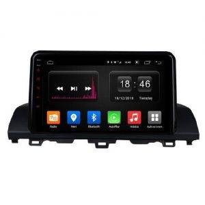 Autoradio + Consola para HONDA ACCORD 2018+ (9 Pulgadas, Negro UV)