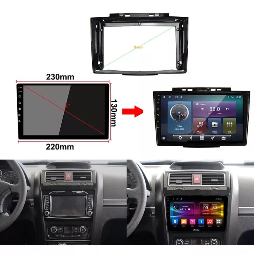 Consola YELEW . GREAT WALL H3 / H5