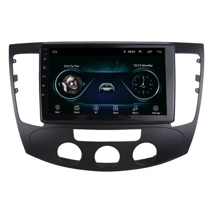 Autoradio + Consola para Hyundai Sonata NFC MT 2009-2010 (9 Pulgadas)