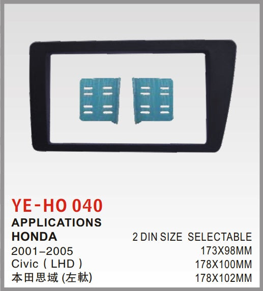 Consola YELEW - Honda Civic