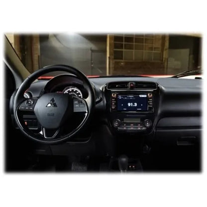 Consola para Mitsubishi Mirage 2012 (9 pulgadas, negro UV)