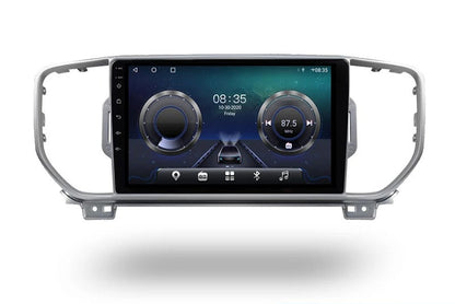 Autoradio + Consola para KIA Sportage / KX-5 2015-2018 (9 Pulgadas)