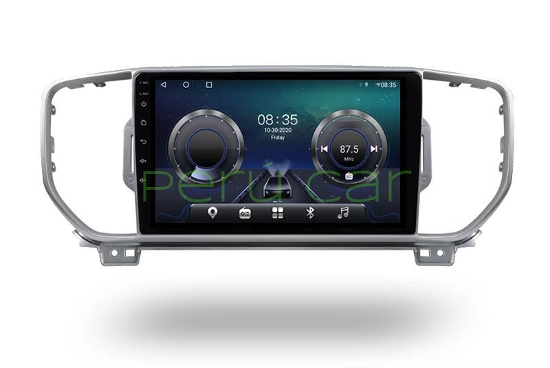 Autoradio + Consola para KIA Sportage / KX-5 2015-2018 (9 Pulgadas)