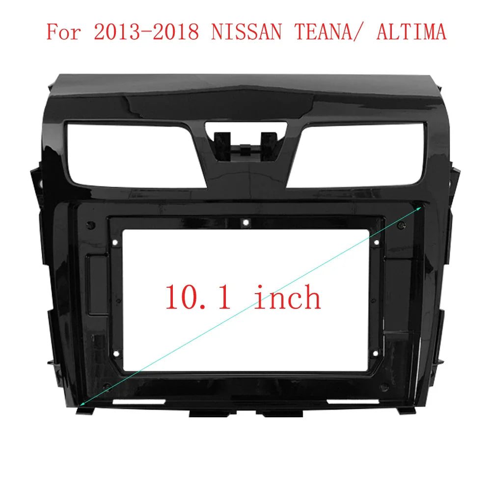 Autoradio + Consola para Nissan Teana/ Altima 2013 (10.1 pulgadas, negro UV)
