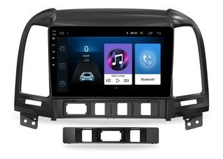 Autoradio + Consola para HYUNDAI SANTAFE 2006-2012 (9 Pulgadas, LHD)