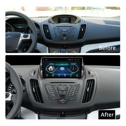 Autoradio + Consola para Ford Kuga 2013 (9 Pulgadas)