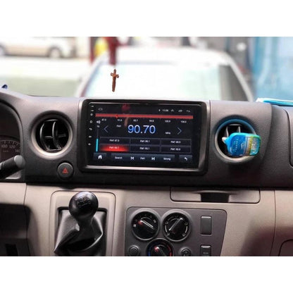 Autoradio + Consola para Nissan NV350 2012-2017 (9 pulgadas)