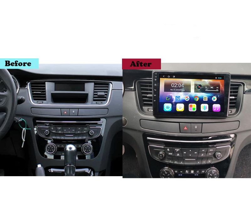 Autoradio + Consola para Peugeot 508 2011-2017 (9 Pulgadas)