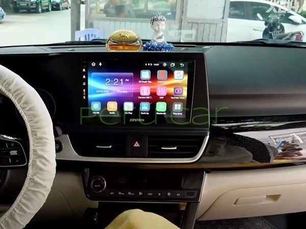 Autoradio + Consola para KIA Seltos 2019 (LHD, 9 Pulgadas)